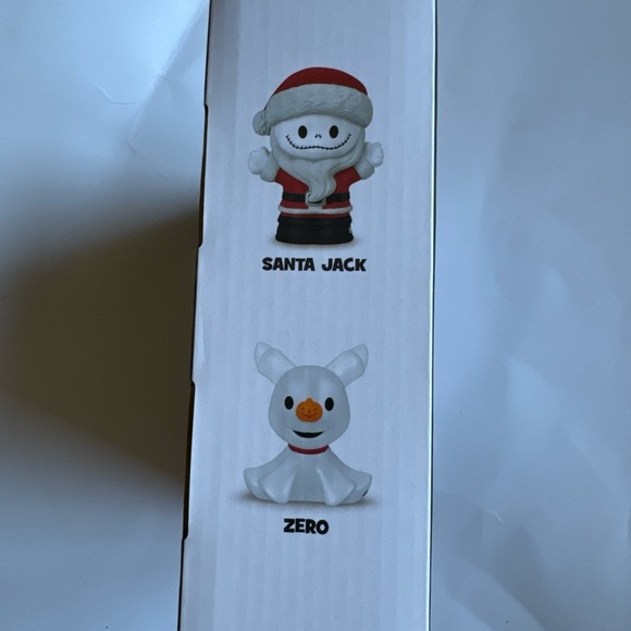 Nightmare Before Christmas Little People Santa Jack Skellington & Zero - Picture 3 of 4